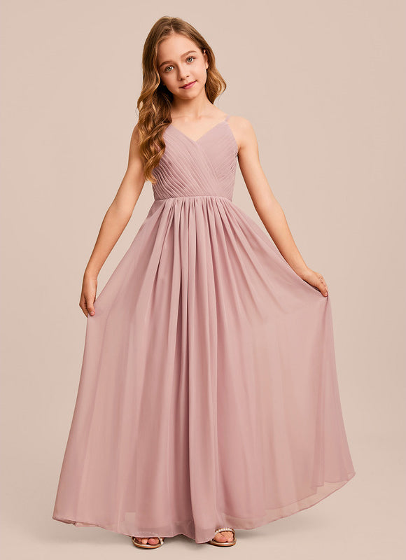 Robe Trapèze Vert Doux Éclat - gallery 1
