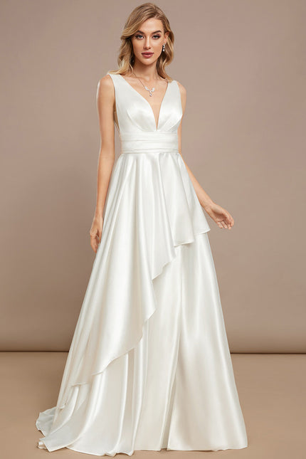 Robe Trapèze Brise Satinée - gallery 3