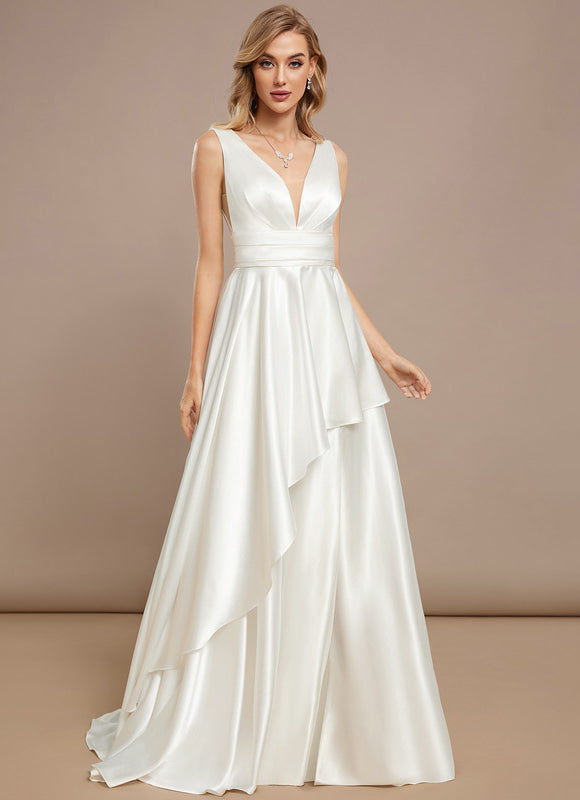 Robe Trapèze Brise Satinée - gallery 3