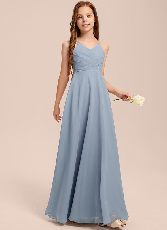 Robe Trapèze Vert Doux Éclat - gallery 5