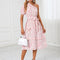 Robe Trapèze Flottante Fleurie