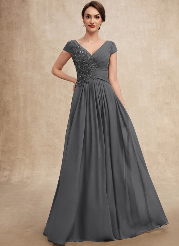 Robe Trapèze Sérénité Charbonnée - gallery 1
