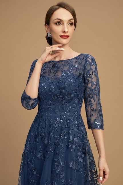 Robe Trapèze Élégance Argentée - gallery 6