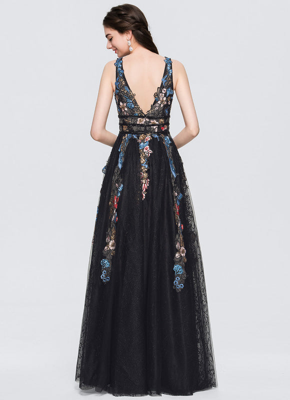 Robe Trapèze Étoile Ébène - gallery 5