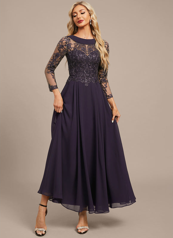 Robe Trapèze Satin Prunelle - gallery 5