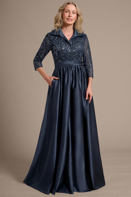 Robe Trapèze Chic Étoilé - gallery 2