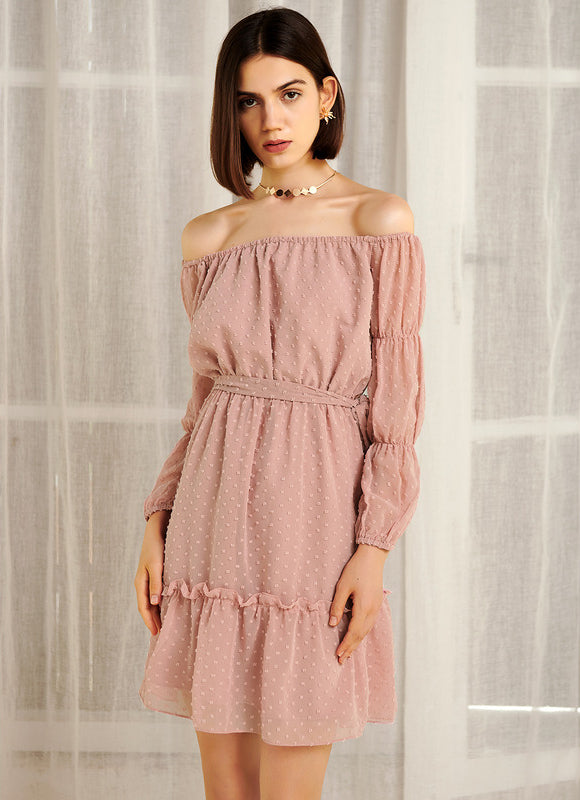 Robe Trapèze Flou Pastel - gallery 3
