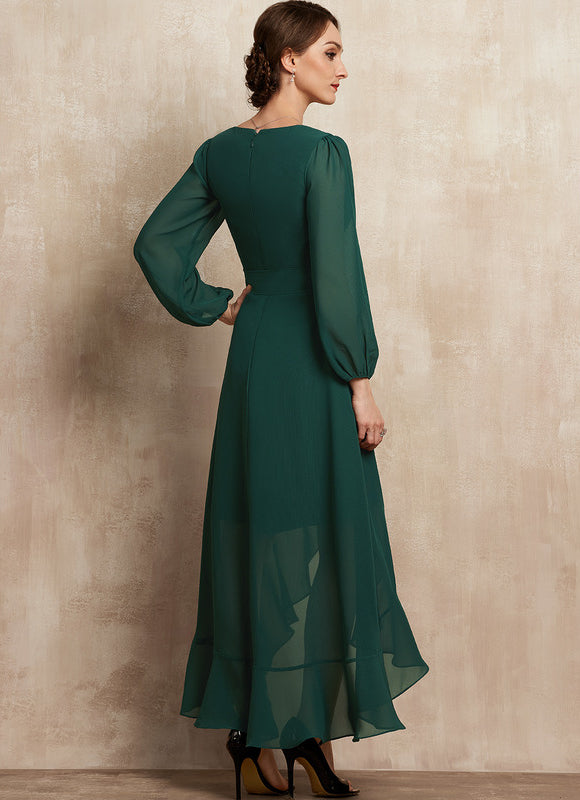 Robe Trapèze Élégance Ondoyante - gallery 1