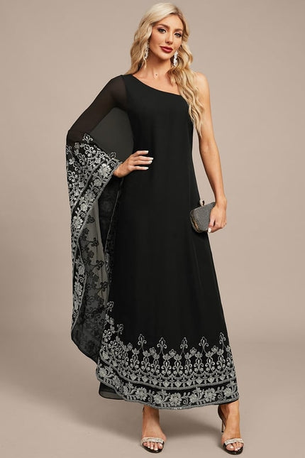 Robe Trapèze Chic Monochrome