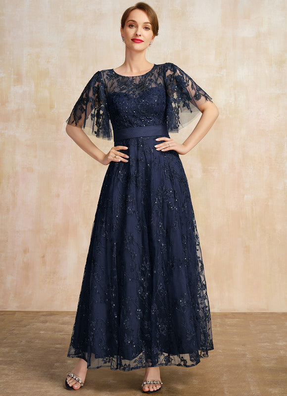 Robe Trapèze Marine Étoilée