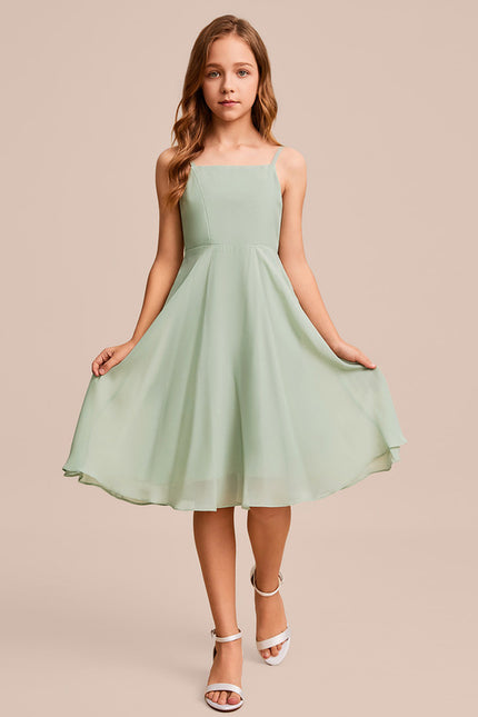 Robe Trapèze Élément Vaporeux - gallery 5