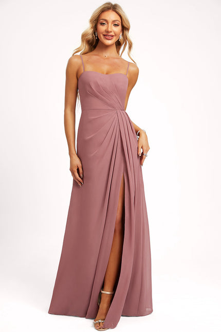 Robe Trapèze Élégance Rosée