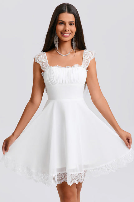 Robe Trapèze Éclat Cristal