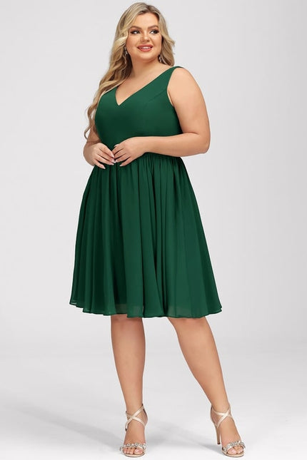 Robe Trapèze Drapé Élégant Chic - gallery 9