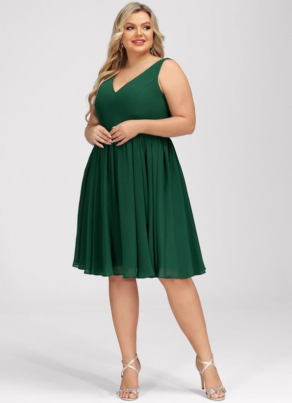 Robe Trapèze Drapé Élégant Chic - gallery 9
