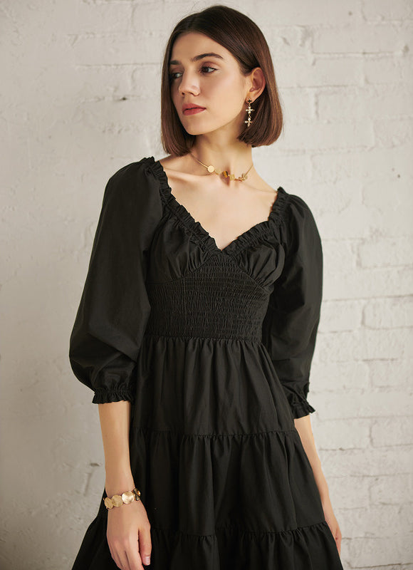Robe Trapèze Fuchsia Chic - gallery 3