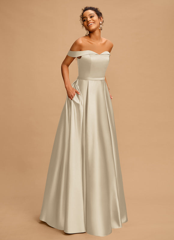 Robe Trapèze Rêve De Lilas Satiné - gallery 6