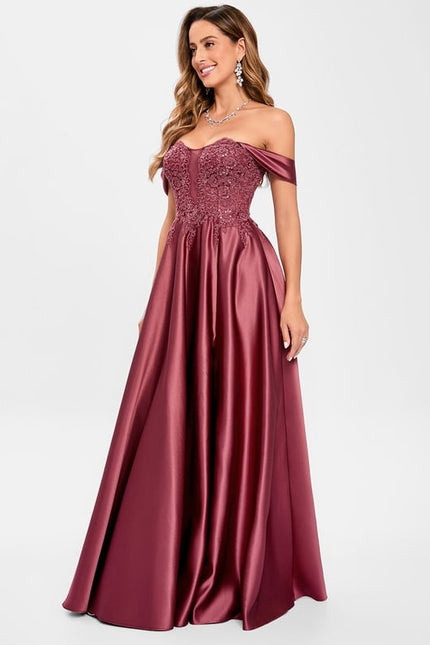 Robe Trapèze Velours Élégant - gallery 1