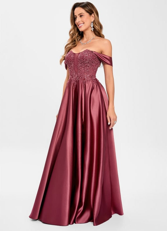Robe Trapèze Velours Élégant - gallery 1