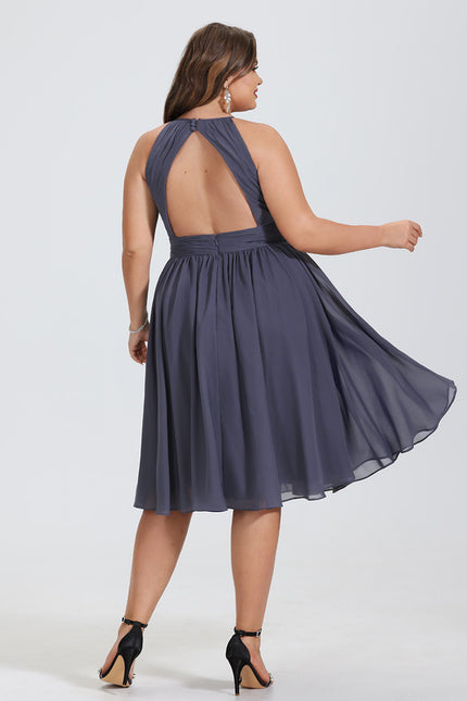 Robe Trapèze Mouvement Éthéré - gallery 7